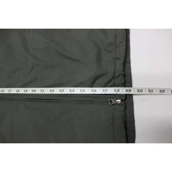 Rebar men's stash hood lightweight full zip front‎ mock neck jacket L - Picture 12 of 14